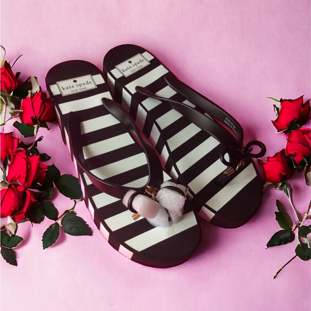 KATE SPADE RHETT WEDGE SANDALS SZ 9M